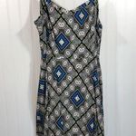 Old Navy Women’s Aztec Abstract Print Sun Dress Sz L Photo 0