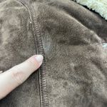 wilson's leather Vintage Wilsons Y2K Penny Lane Leather Suede Fur Lined Brown Coat Long Size XL Photo 12
