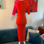 Banana Republic  BR X HARBISON Pink Color-Block Sweater Dress Size XS X-small Photo 7