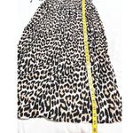 Sunn Lab Swim Maxi Dress Womens L Beige Leopard Print Sleeveless Beach Cover Up Tan Size L Photo 7