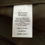 Talbots Hampshire Pleated Pants Trouser Olive Green Size 12 Photo 7