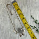 JS Summer name letter gold tone necklace Photo 4