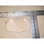 Talon Beaded Evening Clutch Vintage Purse With Mirror & Pearl Closure White Photo 1