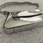 ZARA  silver‎ reflective shoulder bag Photo 5