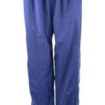 Champion Women's Blue Elastic Waist Windbreaker Activewear Gym Sweatpants Size L Photo 0