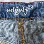 Maurice's EDGELY High Rise Frayed Hem 5 in.Denim Jean Shorts ; Distressed; size 16 Photo 6