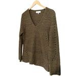 John + Jenn  Revolve Constance Sweater Olive Green Pullover Women’s Size Medium Photo 6