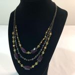 Vintage Avon Beaded Multi Strand Necklace Photo 2