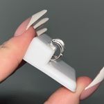 925 Moissanite Earrings Silver Photo 3