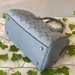 Coach  Rowan Satchel In Signature Chambray ch141 Photo 3