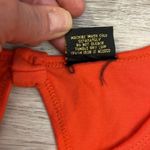 Old Skool Orange Graphic Logo Short Sleeve Keyhole Back Women's Tee Size Large Photo 7