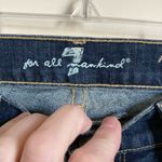 7 For All Mankind Dark Wash High Waist Bootcut Denim Jeans #Br Photo 3