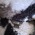 Eddie Bauer  Plush 1/4 Zip Fleece Sweatshirt Black Camo size large Photo 2