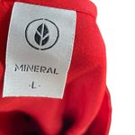 Mineral Hippie Boho Earthy Festival Eclectic Nomad Asymmetrical Midi Tunic Dress Red Size L Photo 5