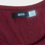 BDG  Burgundy Long Sleeve Dress Photo 3
