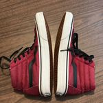 Vans High Tops Men’s 6 Women’s 7.5 Dark Red Black Photo 3