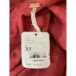 Free People  Thea Mini Shirt Dress Pink Cinnamon Womens XS Photo 11