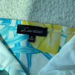 Love University Floral Crop Top and Bottom in Yellow and Blue Size M Photo 4