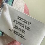 Orvis Multicolor Striped Linen Button Down Coastal Oversized Relaxed Fit Summer Photo 5