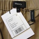 Theory NWT Clean Straight Pull-on in Palomino Sleek Flannel Wool Pants XL Photo 2
