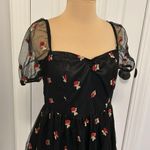 Sugar Thrillz Midnight Forever Organza Babydoll Dress Size M Photo 6