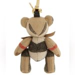 Burberry  Beige Bow Tie Thomas Keychain Photo 1