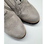 NWOB Donald Pliner Eriel Oxford Chunky Shoes Tan Pebbled Leather Women’s 8.5 Photo 4