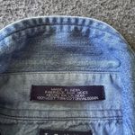 Tommy Hilfiger Vintage 90s Tommy Jeans Hilfiger Woman’s Size 8 LS Button American Flag Shirt Photo 6