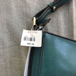 JC Penny Teal Shoulder Bag Green Photo 5