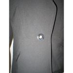 Cache NWT $178 Womens 6  Black Jacket Blazer Metal Accents Shoulder Silver Office Photo 1
