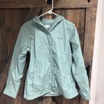 Columbia  Light Green Rain Jacket Photo 0