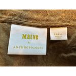 Maeve Meave by Anthropologie Cropped Silky Bomber Jacket Size Small Photo 3