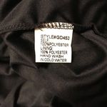 Formal Evening gold black sequin lined dress women’s size small Photo 7