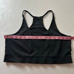 Girlfriend Collective  Paloma Racerback Sports Bra Black Size Medium | Sustainabl Photo 3
