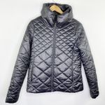 Victoria's Secret  Grey Full Zip Long Sleeve Puffer Jacket Women's Size Small S Photo 0