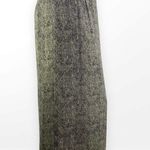 90s BRIGGS Tan Black Floor Length Large Pleat Maxi Skirt Size 8 Photo 1