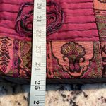 Choices Womens Embellished Quilted Open Front Blazer Jacket Multicolor Large NWT Red Photo 7