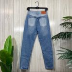 Princess Polly NEW  Springfield Mom Mid Wash Two Tone Denim Jeans size 0 NWT Photo 2