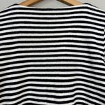 NWOT J. Jill Striped Square Neckline Knit Top Women's XS Navy White Fisherman Blue Photo 10