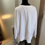 Wrangler Women's White Crewneck Sweatshirt Oversized Colorful Logo Spellout 1X Photo 4