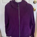 Lululemon M/L Dramatic Magenta Scuba Oversized Full-Zip Hoodie Photo 0