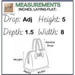 Nicole Miller  NWT Black Quilted Crossbody Bag Chevron Gold Chain Strap Purse Photo 11