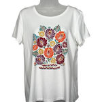 Peruvian Connection  Oaxaca Prima Cotton Tee Size Large Photo 0