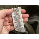 Avec Les Filles  Faux Leather Wide Leg Pants Olive Green Elastic Waist Size XS Photo 4