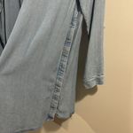 J.Jill  Denim Button Down Tunic Long Sleeve Denim Dress Photo 6