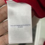 Lands' End  Christmas dog & wreath red sweater size small Photo 5