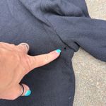 St. John Collection by Marie Gray Black Zip Up Button Close Collar Puff Sleeve 8 Photo 5