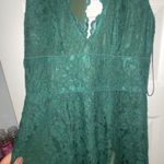 Nicole Miller Green Lace Cocktail Dress- Hoco Photo 4