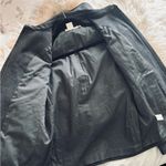 J.Crew Women's  military peacoat Merino wool/cotton lined size XS charcoal grey Photo 4