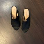Steve Madden Madden NYC Black Suede Slip on Heel Photo 3
